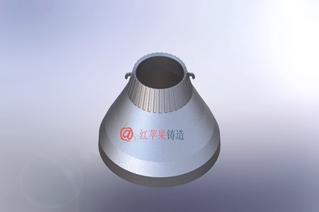 Red Apple Casting, a professional wear-resistant parts casting company, is mainly engaged in cone crusher, hydraulic multi-cylinder, movable cone liner, high manganese steel, Mn13Gr2 broken wall, revolving broken liner, ultra-high manganese steel broken w