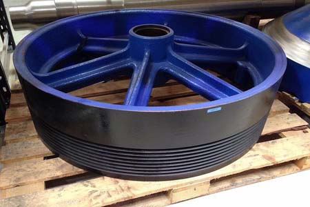 New type Pulley Flywheel for Jaw crusher 